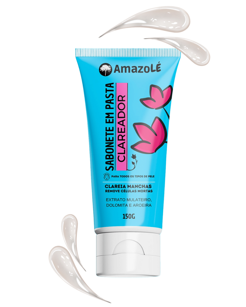 Sabonete em pasta clareador de manchas 150g
