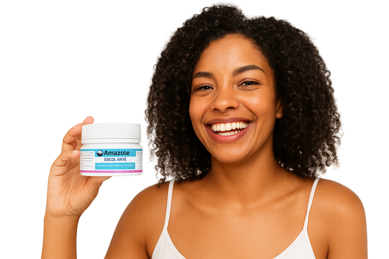 Clareador de manchas Axilas,virihas, Foliculite e Melasma Amazolé